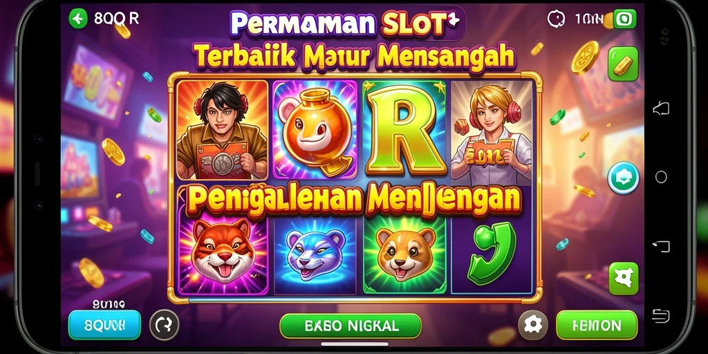 Tampilan menarik dari gameplay Slot 8QR yang seru.