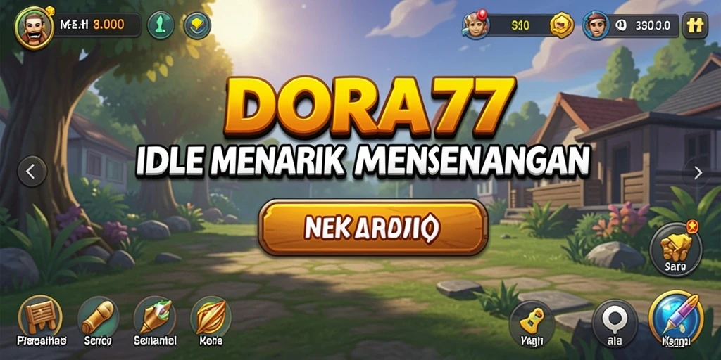 Tampilan gameplay DORA77 yang santai dan menyenangkan.
