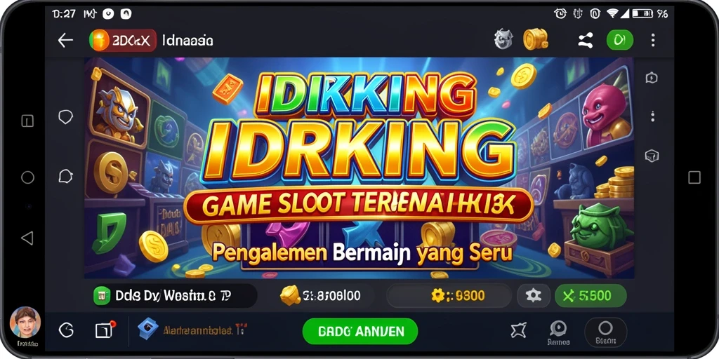 Tampilan gameplay <strong>IDRKING</strong> yang seru dan menantang.