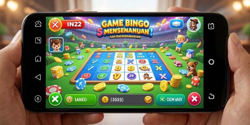 Screenshot gameplay IN22 yang seru dan interaktif.