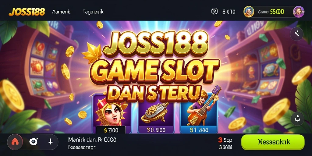 Screenshot gameplay JOSS188 menampilkan keseruan permainan Slot.