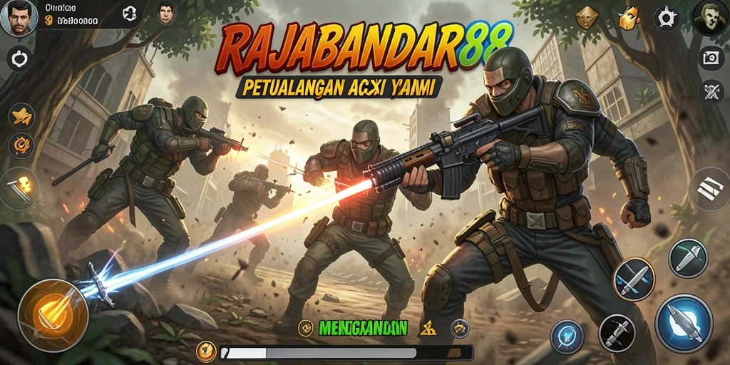 Tampilan menarik dari gameplay RAJABANDAR88 yang penuh aksi.