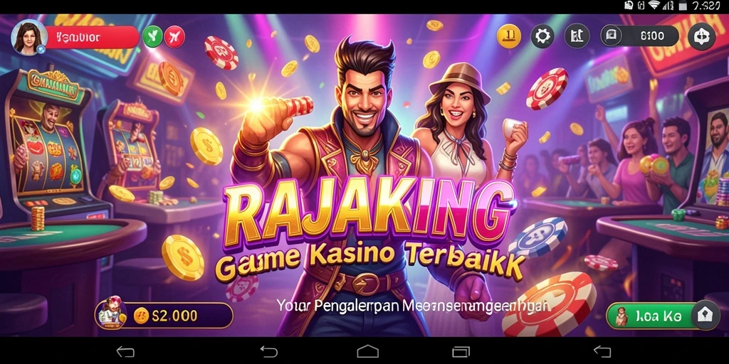Gameplay Kasino yang menegangkan dan mengasyikkan di RAJAKING.