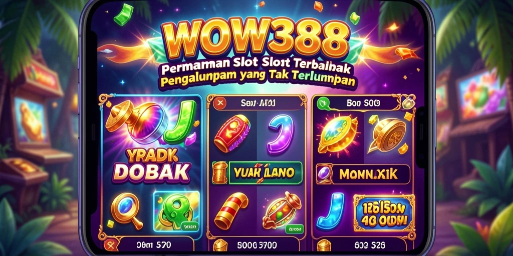 Tampilan gameplay WOW388 yang menarik dan interaktif.